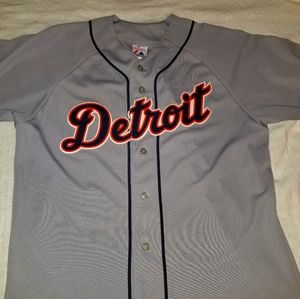 Authentic Majestic Detroit Tigers road jersey Med.